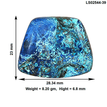 Shattuckite 28.34x23x6.8 mm Fancy Gemstone LS02544-39