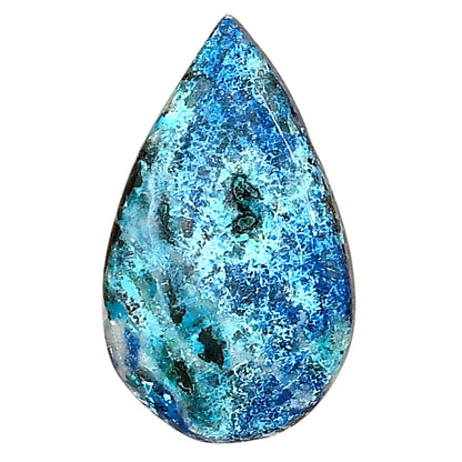Shattuckite 28.44x16.9x5.7 mm Pear Gemstone LS02546-39