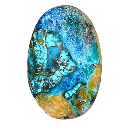 Shattuckite 26.65x17.3x7 mm Oval Gemstone LS02548-39