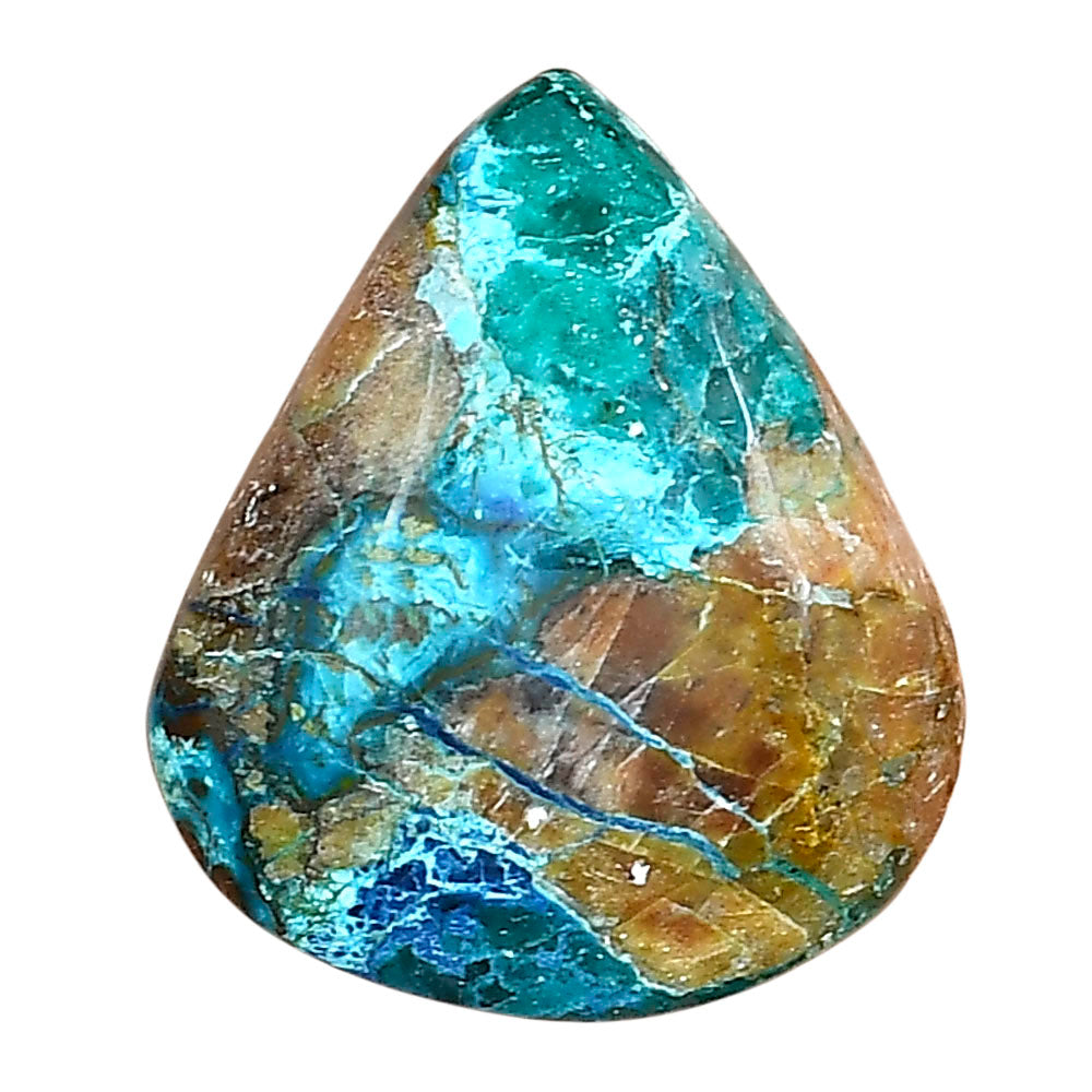 Shattuckite 26.75x23.13x6.9 mm Heart Gemstone LS02554-39