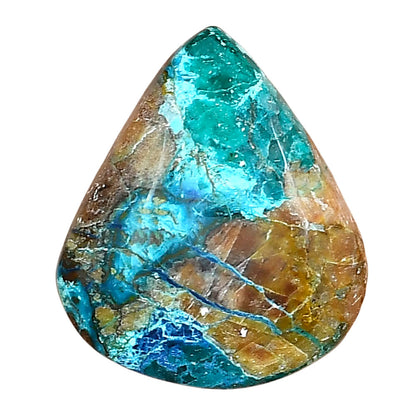 Shattuckite 26.75x23.13x6.9 mm Heart Gemstone LS02554-39