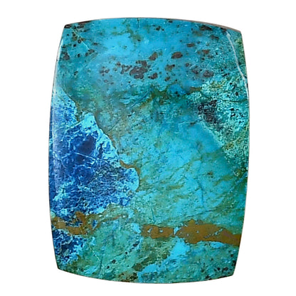 Shattuckite 24.05x18.24x4.8 mm Baguette Gemstone LS02568-39