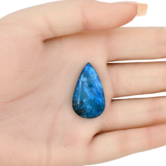 Shattuckite 29.77x17.2x5.5 mm Pear Gemstone LS02571-39