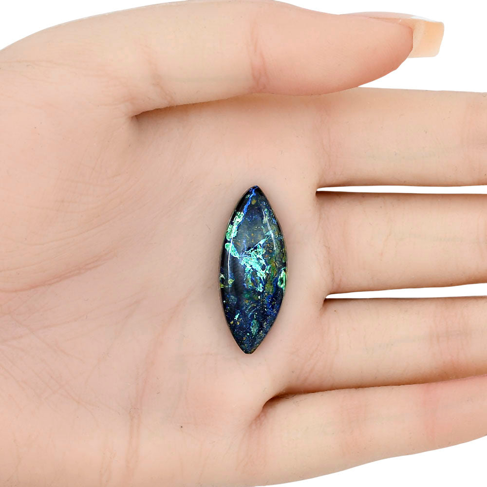 Shattuckite 30.71x12.7x4.8 mm Marquise Gemstone LS02574-39