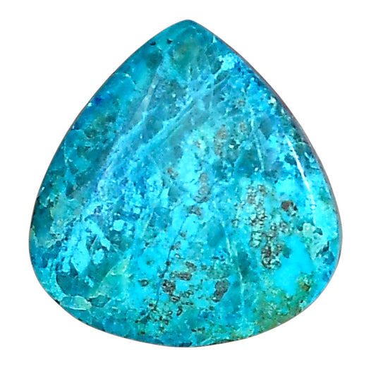 Shattuckite 27.27x21.35x5 mm Heart Gemstone LS02575-39