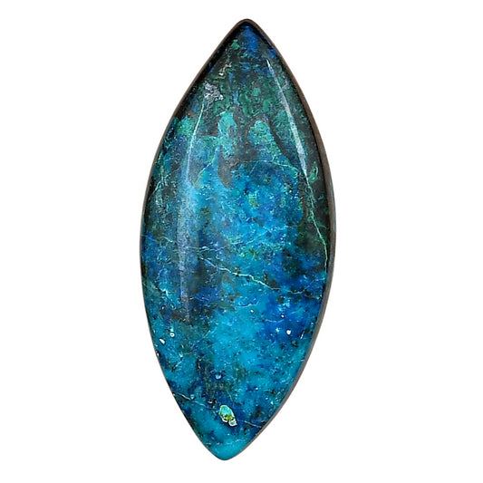 Shattuckite 38.29x17.3x6.9 mm Marquise Gemstone LS02576-39