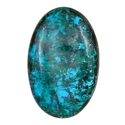 Shattuckite 29.37x19.18x5.5 mm Oval Gemstone LS02577-39