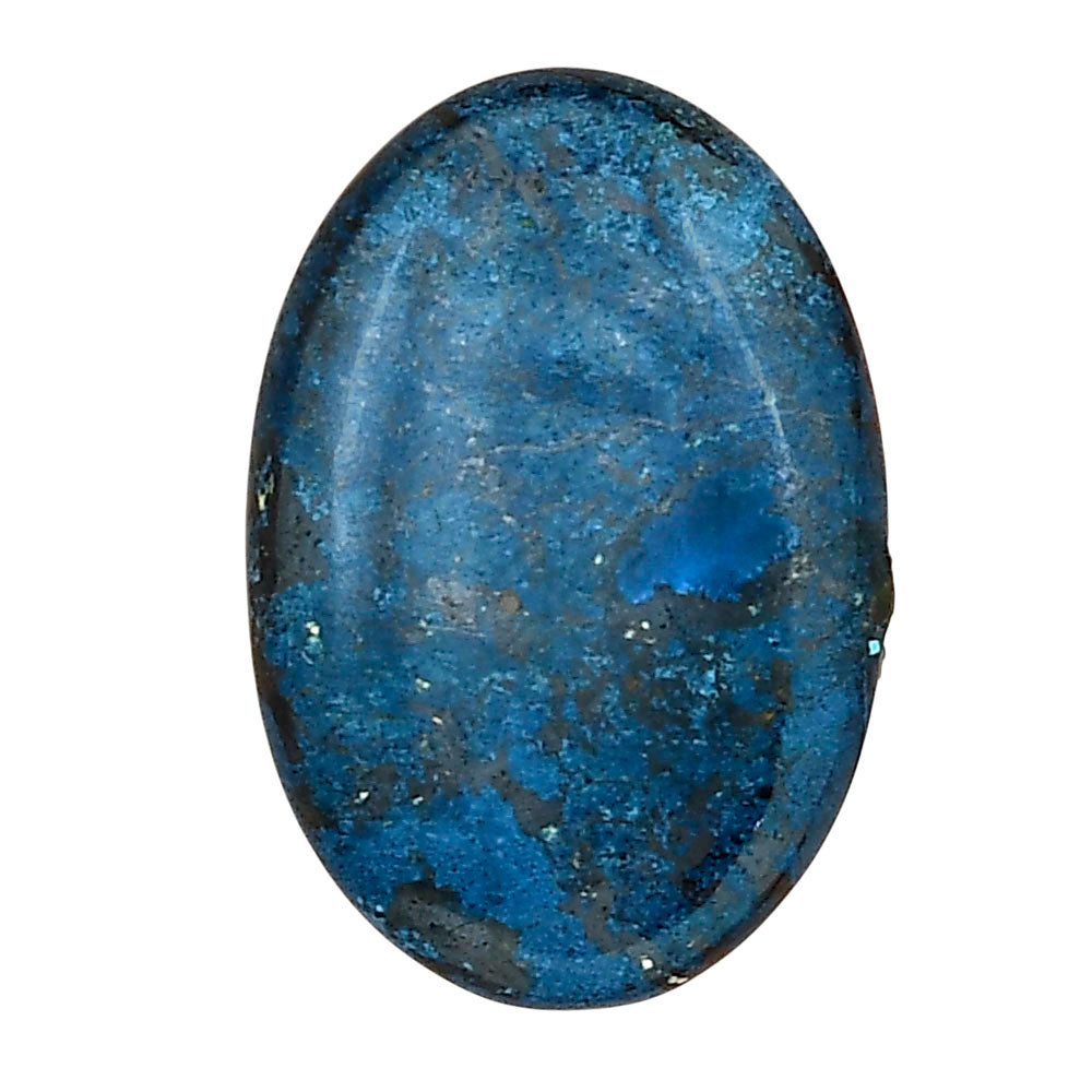 Shattuckite 28.01x19.2x6.9 mm Oval Gemstone LS02584-39