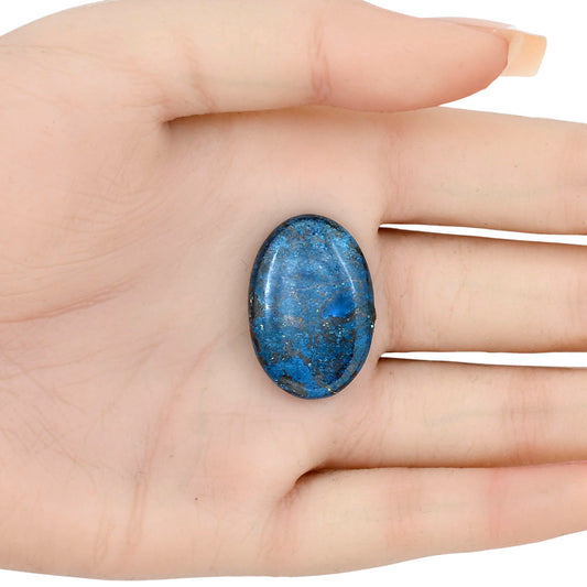 Shattuckite 28.01x19.2x6.9 mm Oval Gemstone LS02584-39