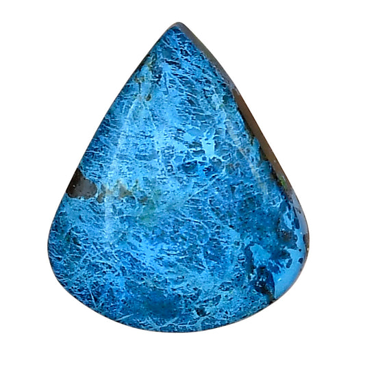 Shattuckite 24.25x20.57x5.7 mm Pear Gemstone LS02587-39