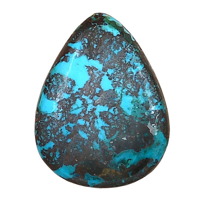 Shattuckite 24.21x20.25x5.4 mm Pear Gemstone LS02596-39