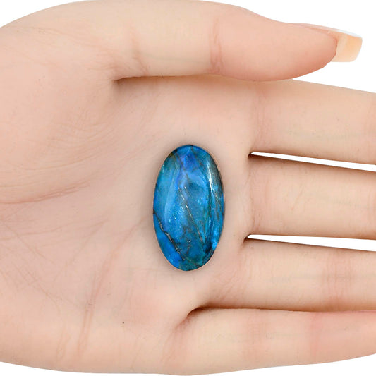 Shattuckite 29.76x17.3x5.7 mm Oval Gemstone LS02597-39