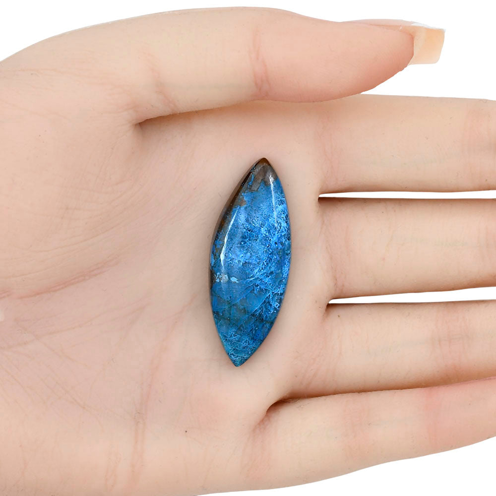 Shattuckite 38.68x15x6 mm Marquise Gemstone LS02612-39