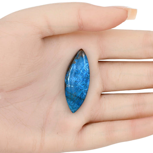 Shattuckite 38.68x15x6 mm Marquise Gemstone LS02612-39