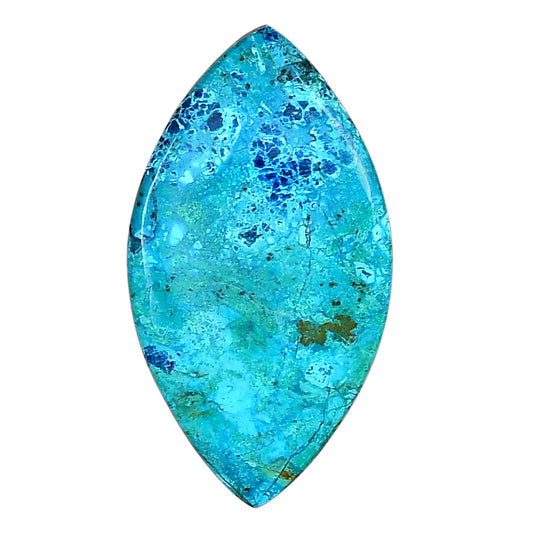 Shattuckite 35.39x19.31x4 mm Marquise Gemstone LS02619-39