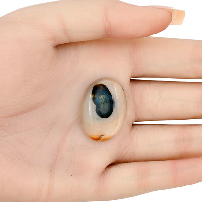 Montana Agate 28x20x4.8 mm Oval Gemstone LS02642-40