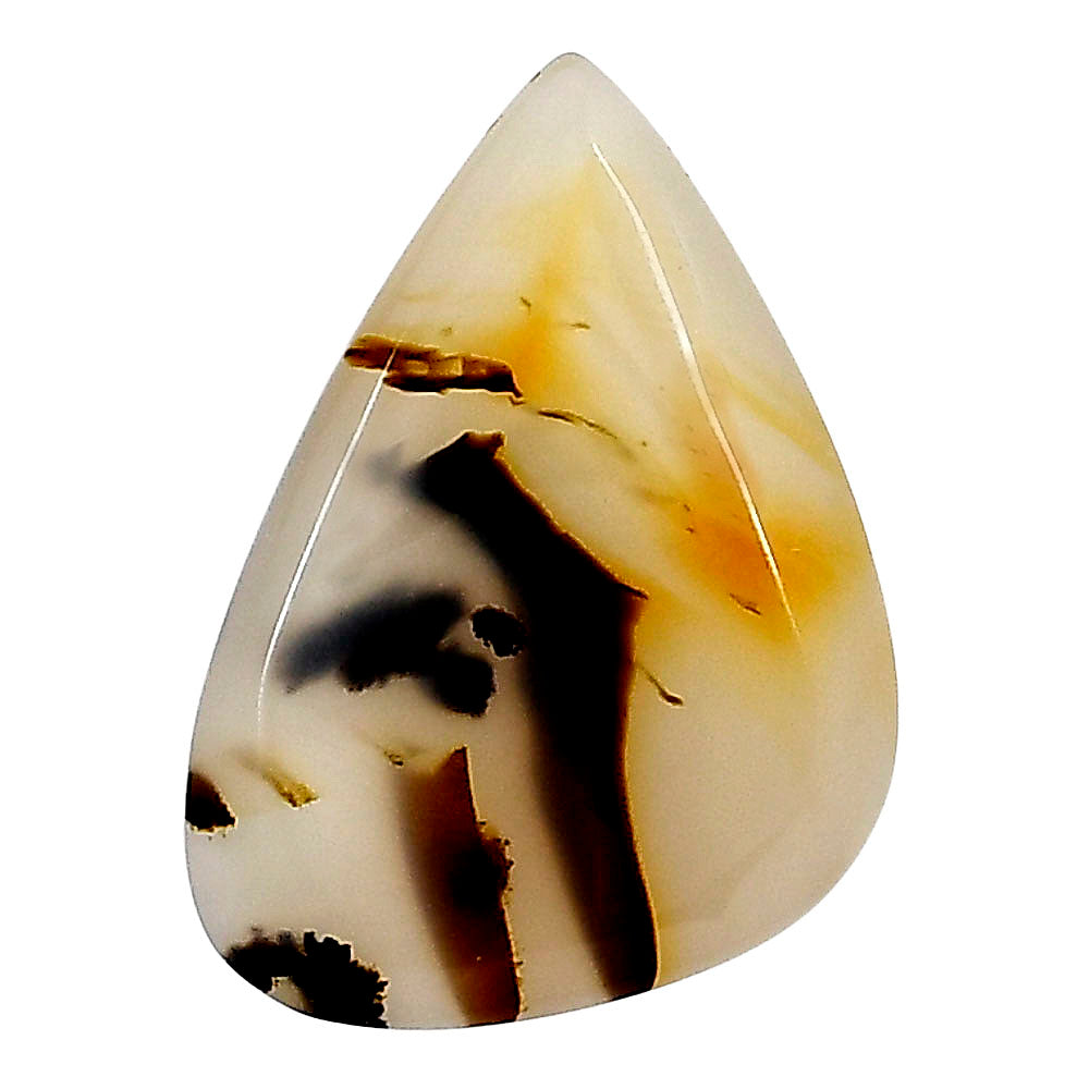 Montana Agate 27.15x18.75x3.8 mm Fancy Gemstone LS02643-40