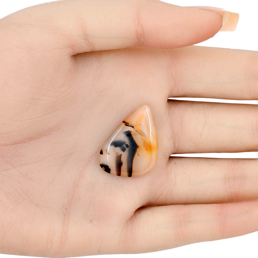 Montana Agate 27.15x18.75x3.8 mm Fancy Gemstone LS02643-40