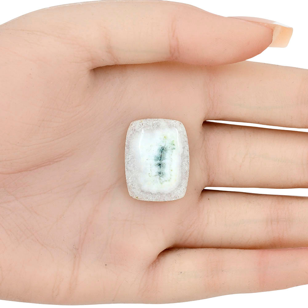 Solar Quartz Eye 23.9x18.5x5.5 mm Baguette Gemstone LS02659-41