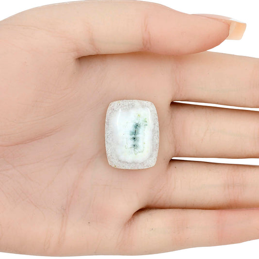 Solar Quartz Eye 23.9x18.5x5.5 mm Baguette Gemstone LS02659-41