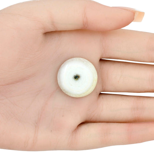 Solar Quartz Eye 23.2x23.2x5.5 mm Round Gemstone LS02674-41