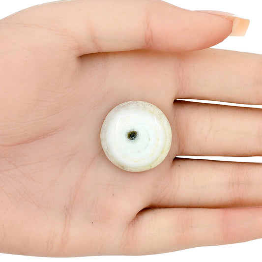 Solar Quartz Eye 24.2x24.2x6 mm Round Gemstone LS02678-41