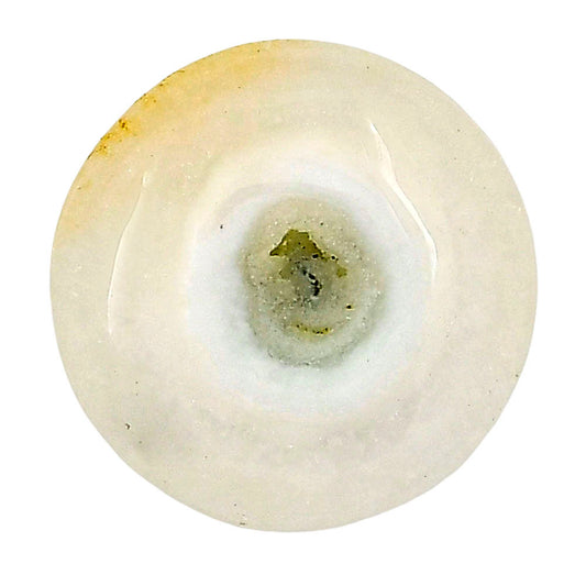 Solar Quartz Eye 21.6x21.6x5.5 mm Round Gemstone LS02683-41