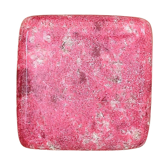 Pink Thulite 23x23x5 mm Baguette Gemstone LS02693-42