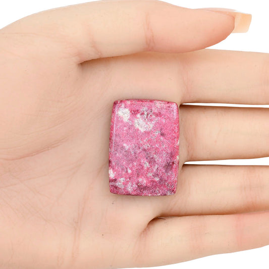 Pink Thulite 32x23.25x5.7 mm Baguette Gemstone LS02708-42
