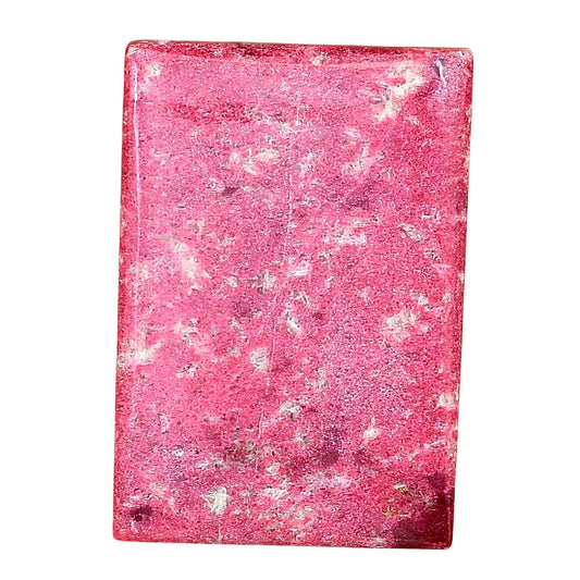 Pink Thulite 38x26.2x5.5 mm Baguette Gemstone LS02714-42