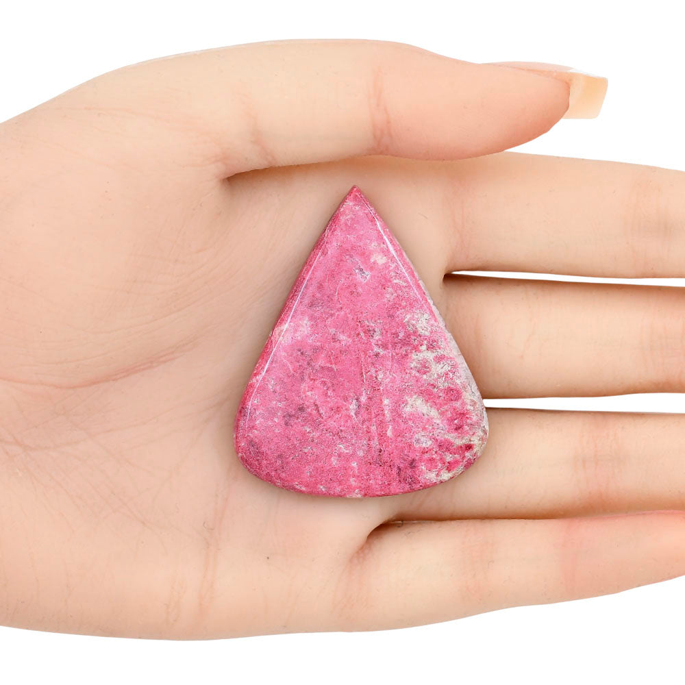Pink Thulite 46.4x38.1x5.7 mm Fancy Gemstone LS02723-42