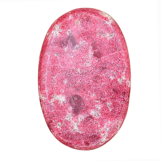 Pink Thulite 30x19.35x6 mm Oval Gemstone LS02726-42