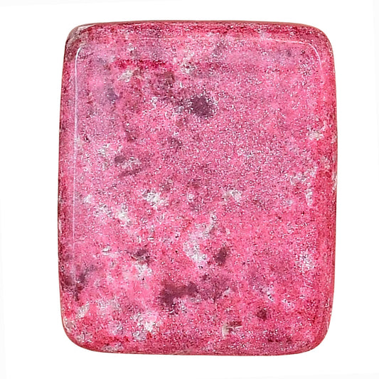 Pink Thulite 28.6x23.75x5.8 mm Baguette Gemstone LS02727-42