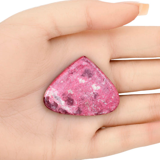 Pink Thulite 42.15x33.25x5 mm Heart Gemstone LS02737-42