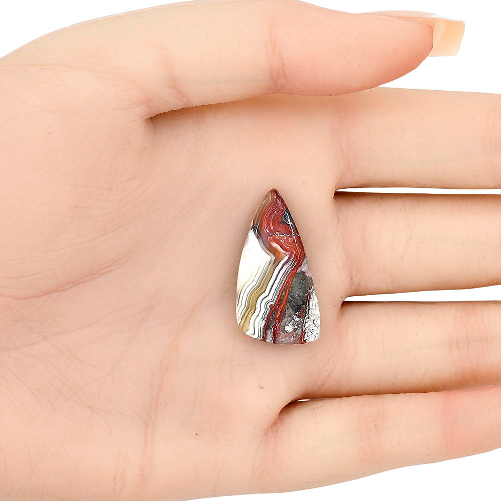 Laguna Lace Agate 28x15x5.5 mm Fancy Gemstone LS02844-45