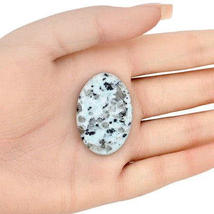 Sesame Jasper 36.93x25.9x5.2 mm Oval Gemstone LS02921-48
