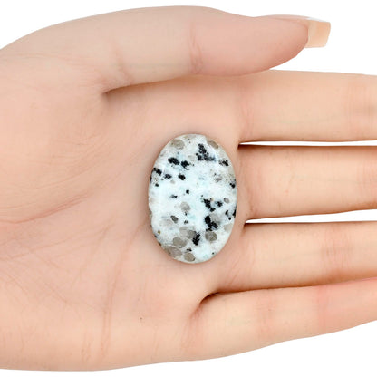 Sesame Jasper 32.34x22.34x5.25 mm Oval Gemstone LS02926-48
