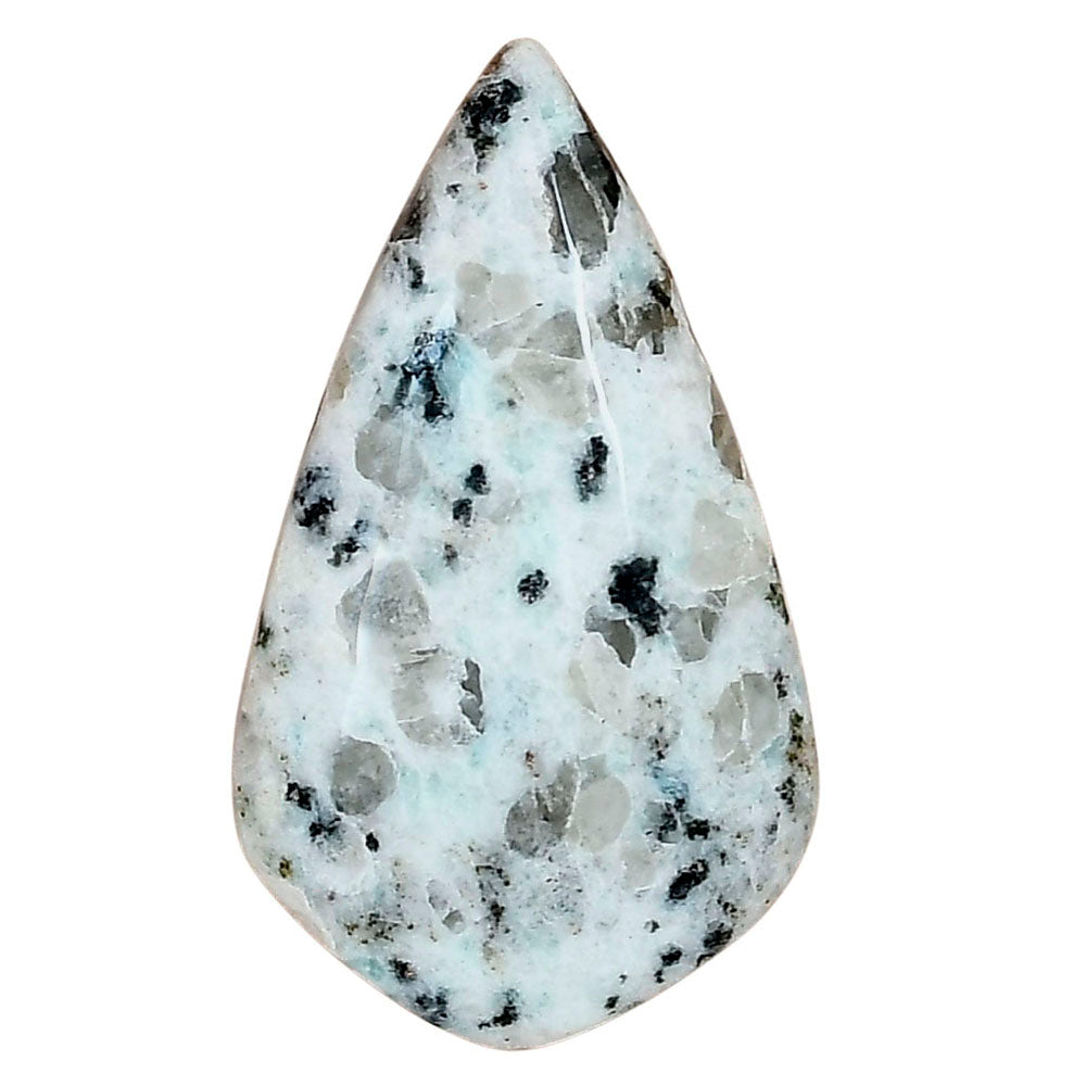 Sesame Jasper 37.18x21.58x7 mm Pear Gemstone LS02932-48