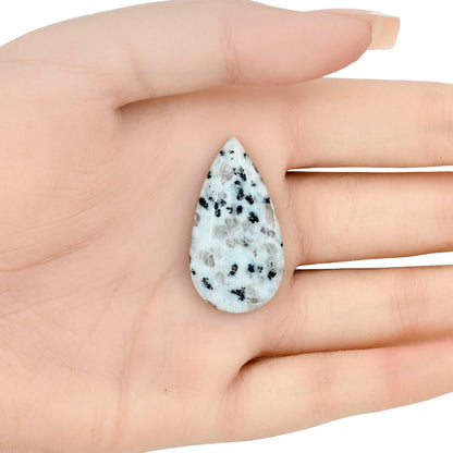 Sesame Jasper 35.12x18.9x6 mm Pear Gemstone LS02935-48