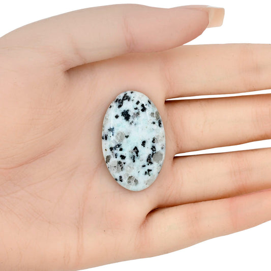 Sesame Jasper 35x22x5.5 mm Oval Gemstone LS02948-48