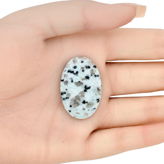 Sesame Jasper 34.4x22.7x5 mm Oval Gemstone LS02951-48