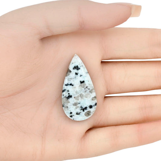 Sesame Jasper 37.18x19.2x5.4 mm Pear Gemstone LS02952-48