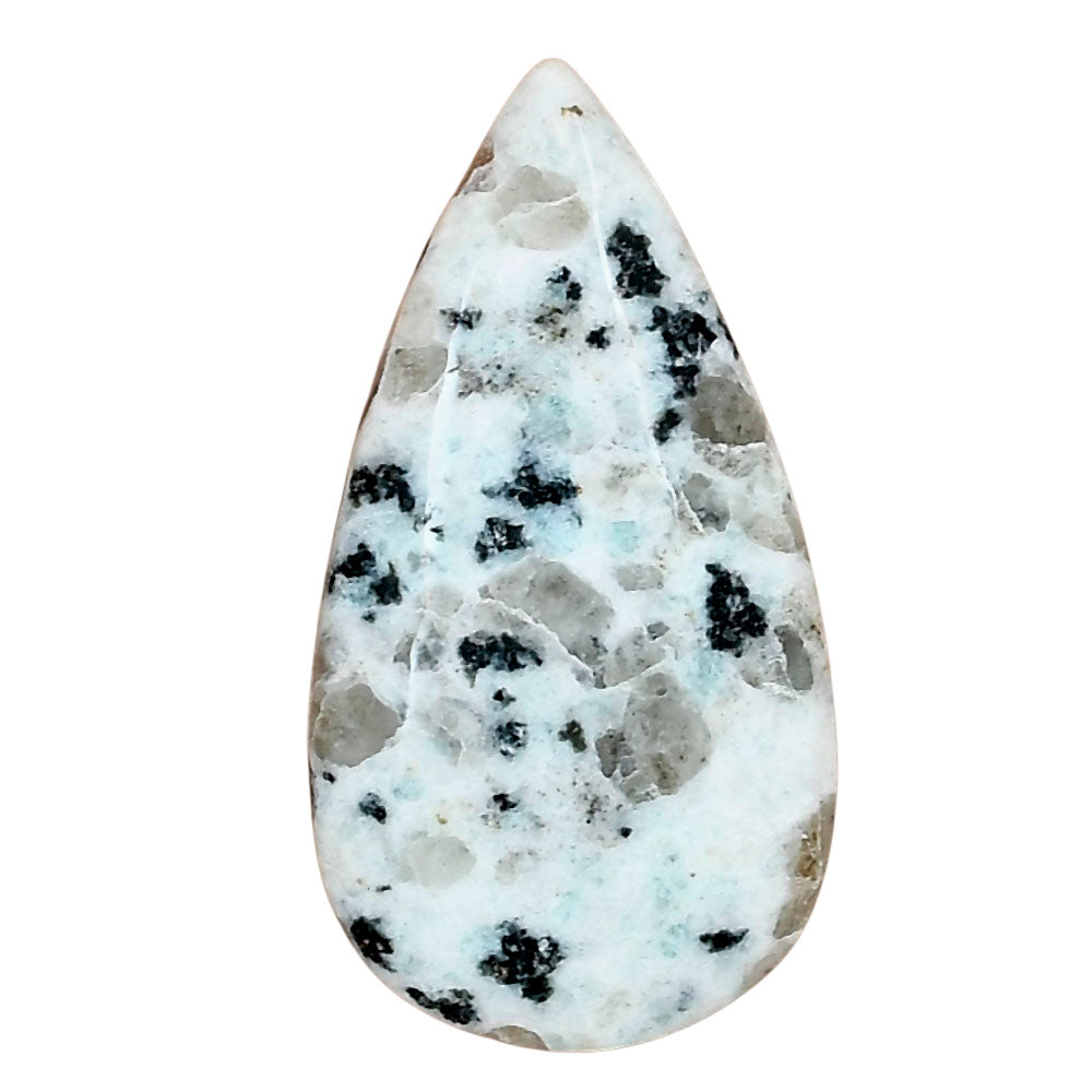 Sesame Jasper 40.03x21.31x6.2 mm Pear Gemstone LS02958-48