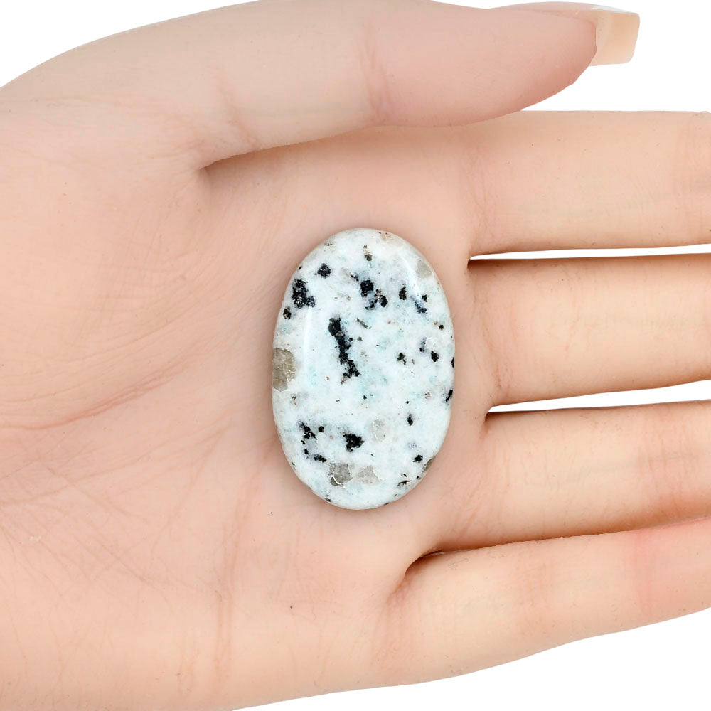 Sesame Jasper 35.9x23.4x6.2 mm Oval Gemstone LS02966-48