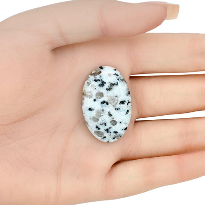 Sesame Jasper 33.58x21.86x6 mm Oval Gemstone LS02976-48