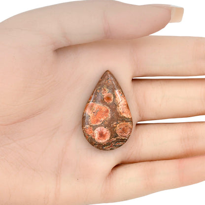Poppy Jasper 34.8x22.2x6 mm Pear Gemstone LS02988-49