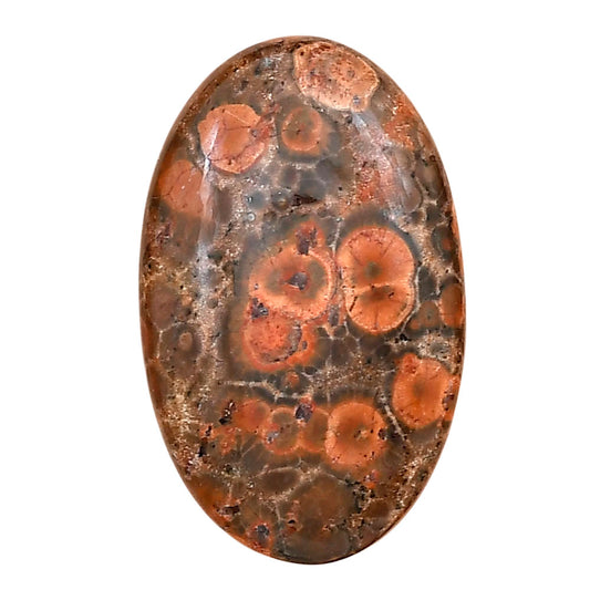 Poppy Jasper 32.1x20x6 mm Oval Gemstone LS02989-49