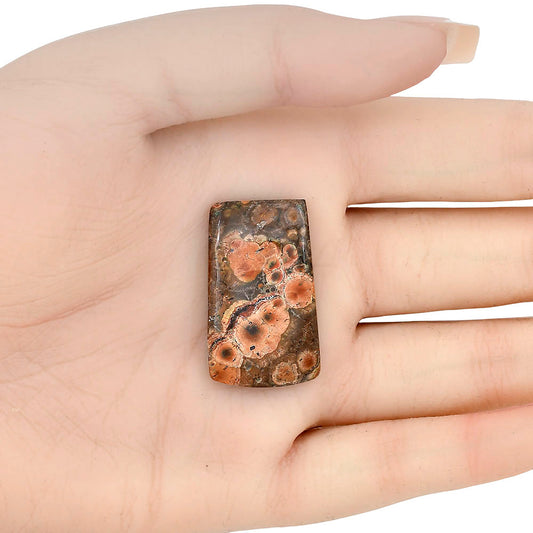 Poppy Jasper 31.6x18.9x4.5 mm Baguette Gemstone LS02995-49