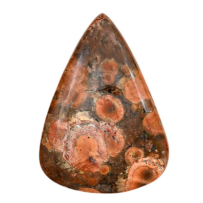 Poppy Jasper 32.6x23.7x6.5 mm Pear Gemstone LS02998-49