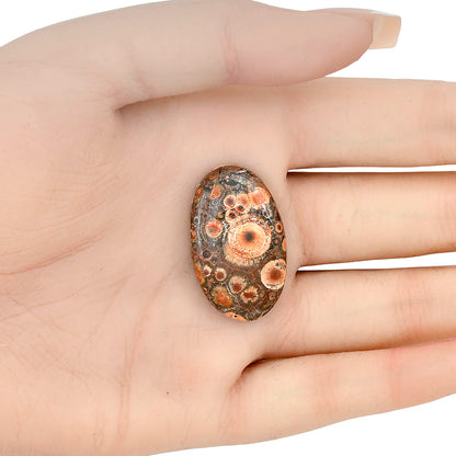 Poppy Jasper 31.15x19.15x6 mm Oval Gemstone LS03005-49